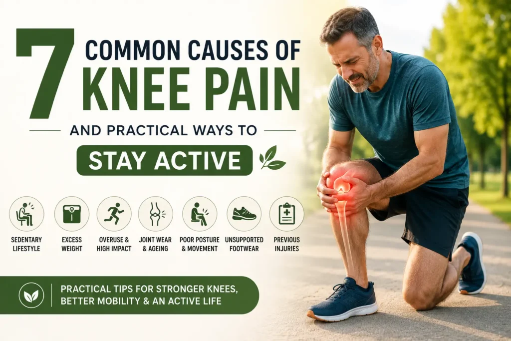 Learn the common causes of knee pain and discover practical ways to support mobility and maintain an active lifestyle.